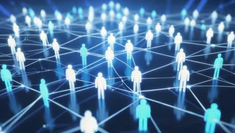 Digital Network of Interconnected People
