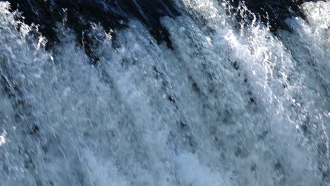 close up shot of waterfall