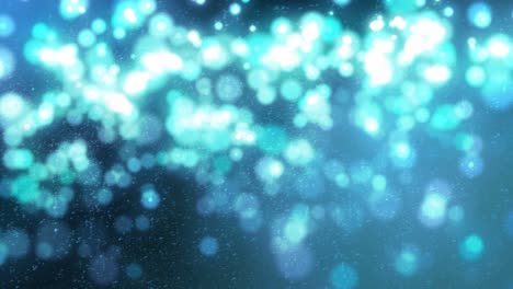 el brillo azul brilla con una animación brillante.
