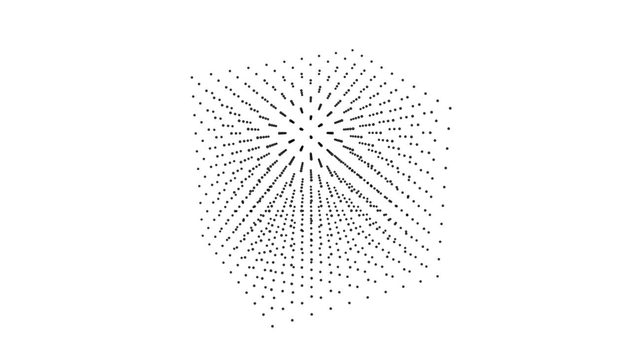 elemento poligonal del marco de alambre. cubo 3d con puntos