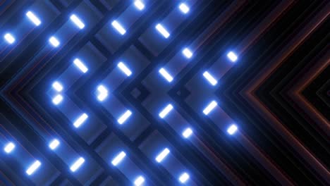 patrón geométrico abstracto con líneas brillantes