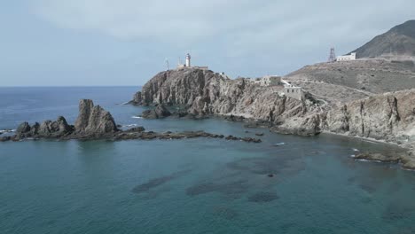 Amazing-scenery-of-rocky-formations-in-ocean