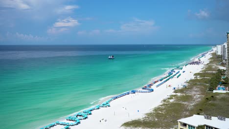 aerial view of henderson beach state park in destin florida