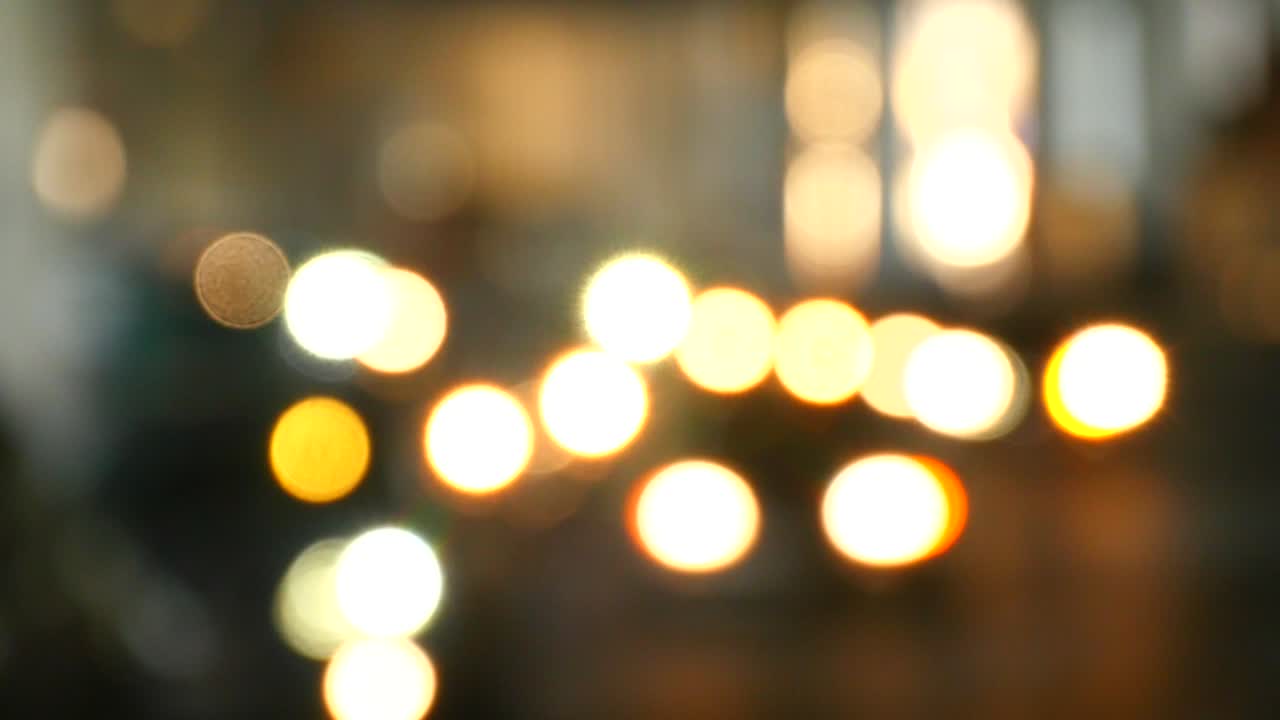 Bokeh Traffic in Toronto