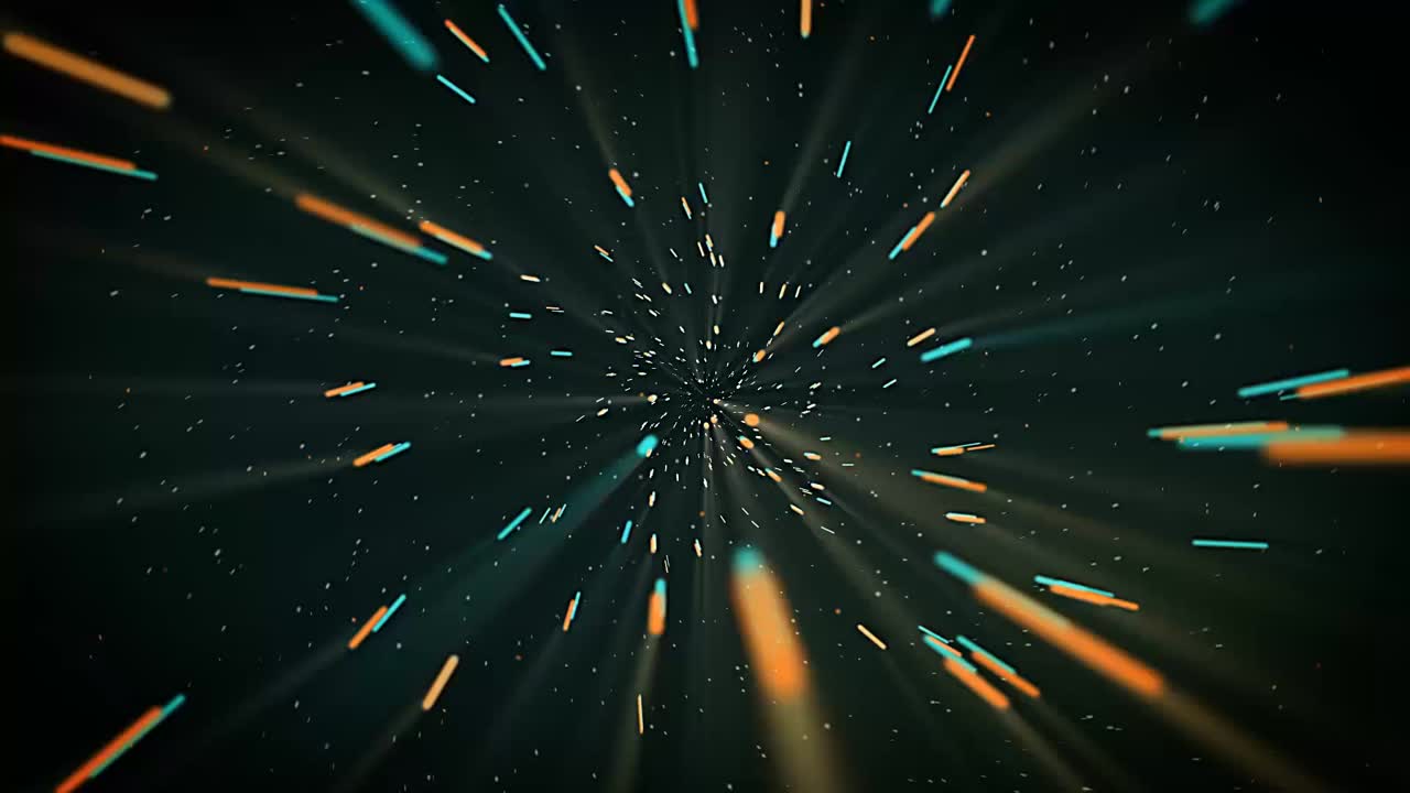 Animazione del logo spaziale con movimenti dinamici, facile da personalizzare con i controlli del colore. Nessun plugin richiesto