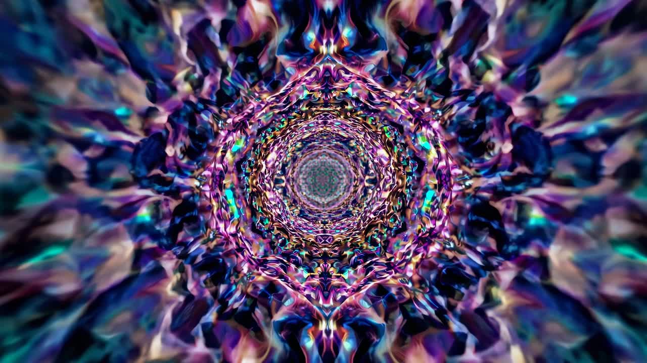 Motivo a vortice astratto ipnotico