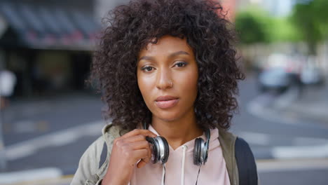 Portrait-of-a-trendy-young-black-woman