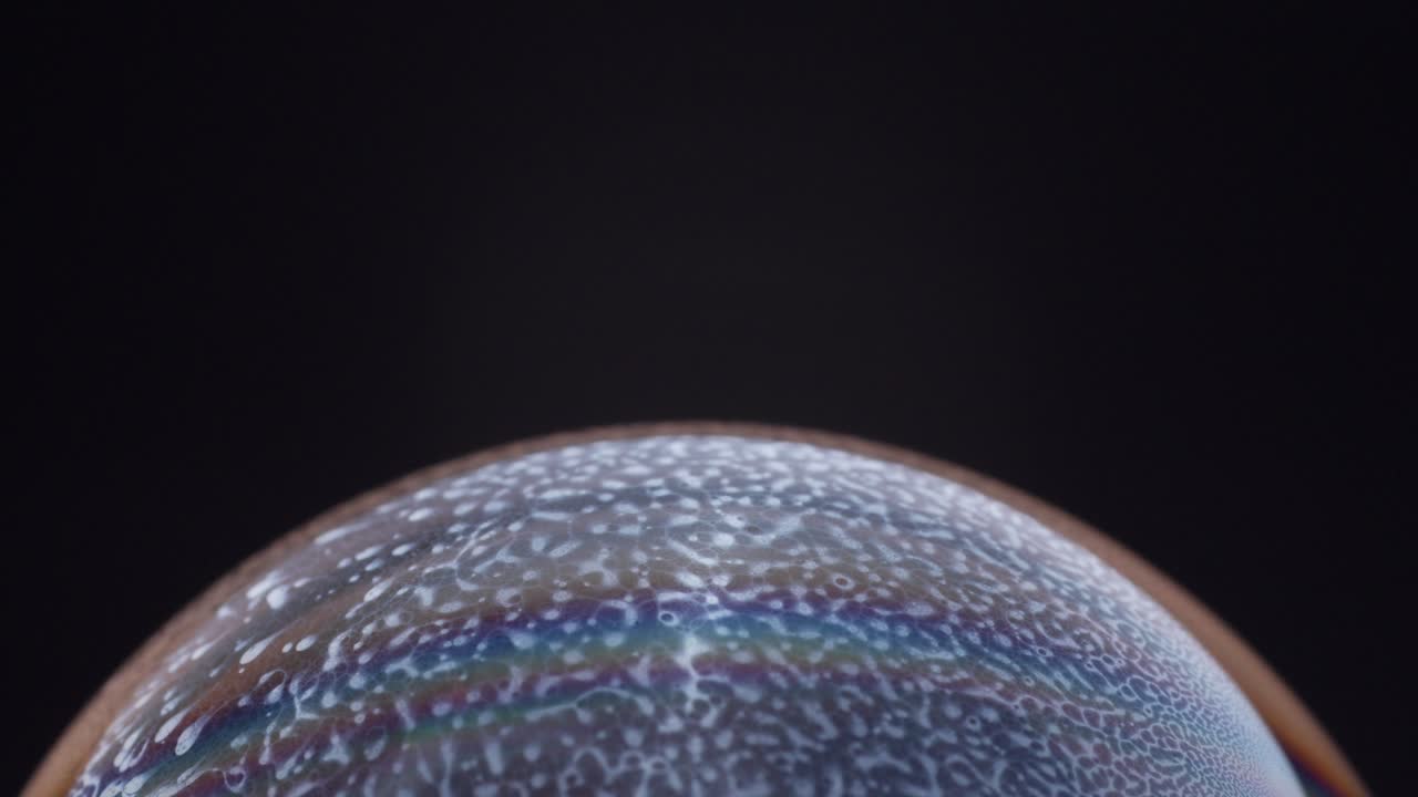 표면 거품, 빛 굴절, 객체 클로즈업, 크리에이티브 매크로