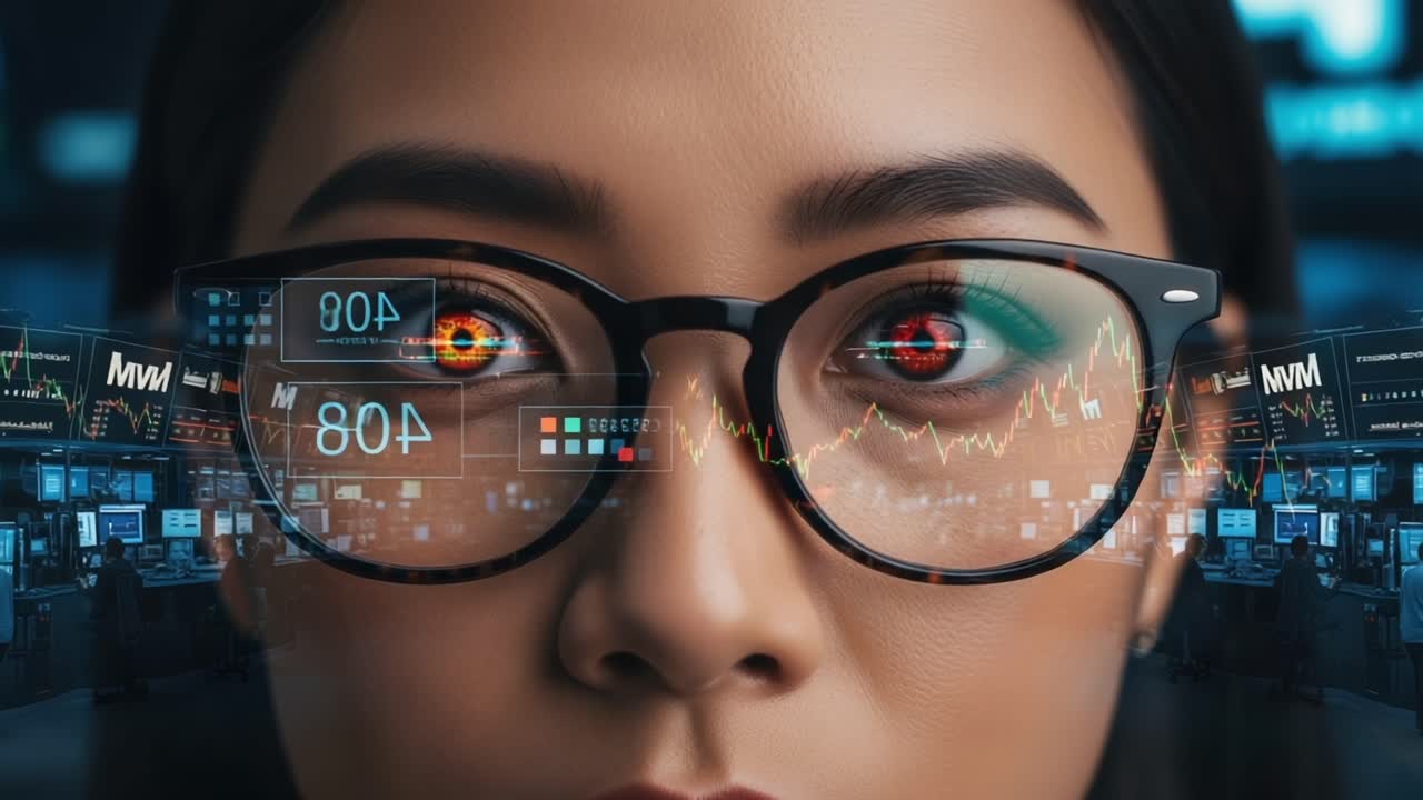 Focused Analysis: A Professional's Insight into Market Trends Through High-Tech Visions and Digital Data Interpretation