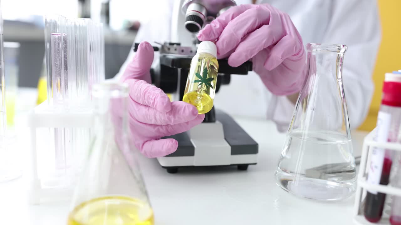 Cannabis Research in Laboratory