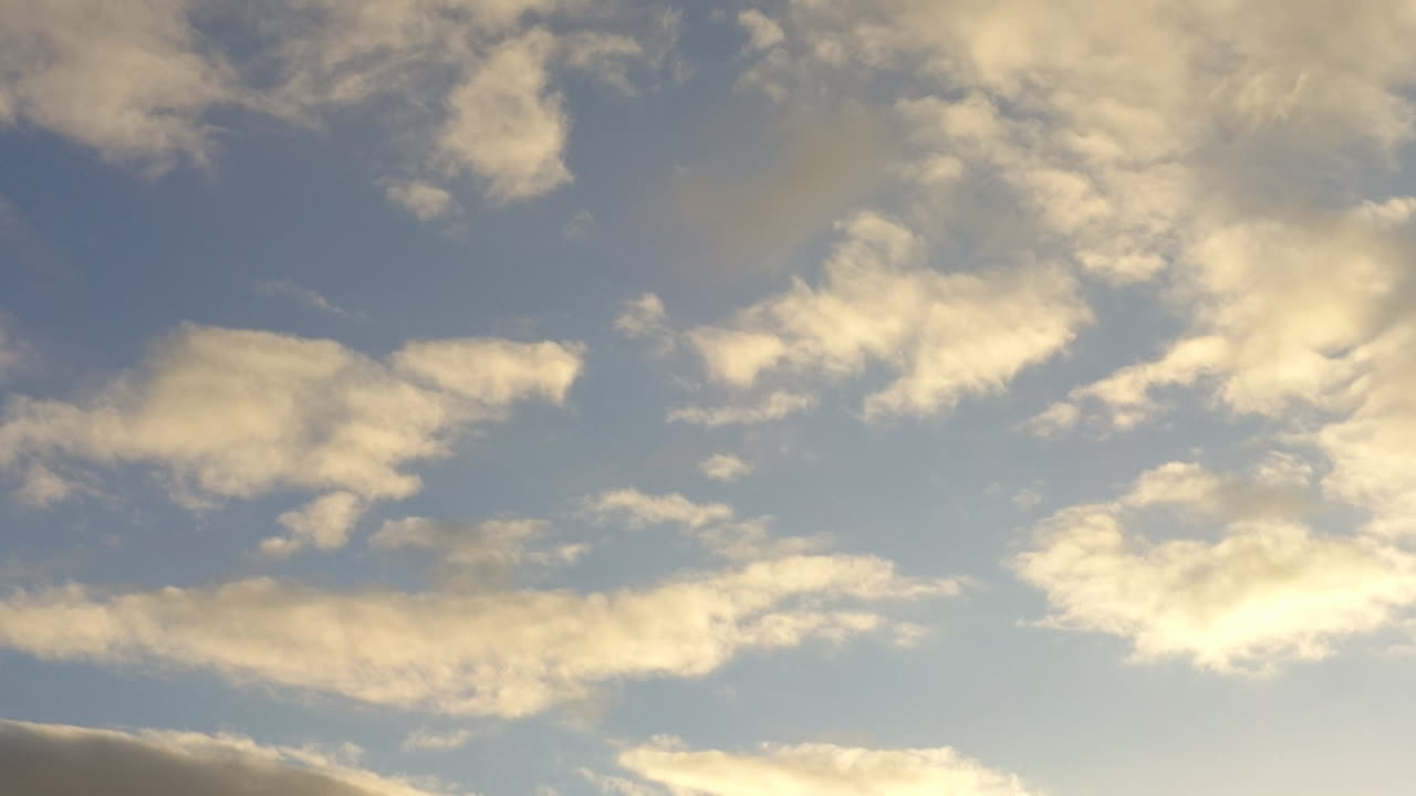 Clouds in the sky. Time Lapse