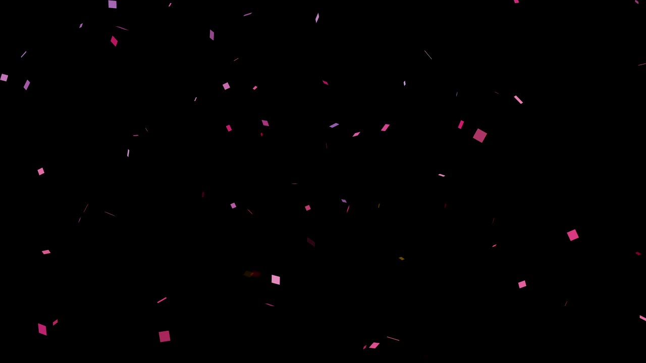 컨페티 파티 팝퍼 폭발 애니메이션 마 매트 (alpha luma matte)