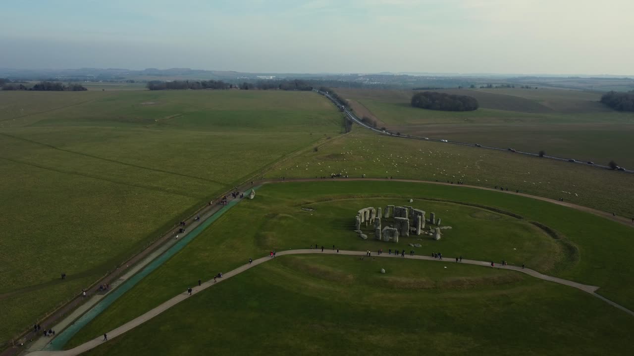 Aerial View of Stonehenge