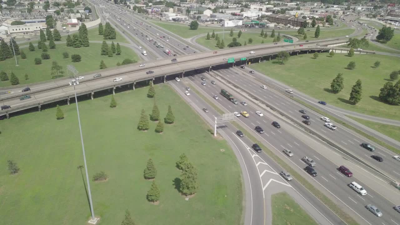 뉴올리언스 위의 드론