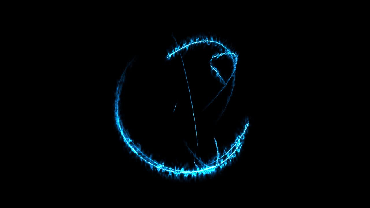 3D circle energy animation motion graphics
