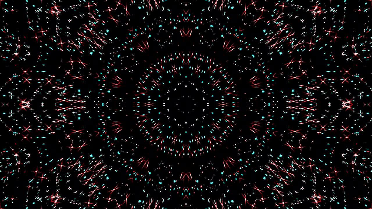 linee astratte luce colorata forma rotonda luminosa al centro, sfondo nero