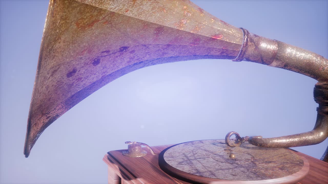 빈티지 그라모폰