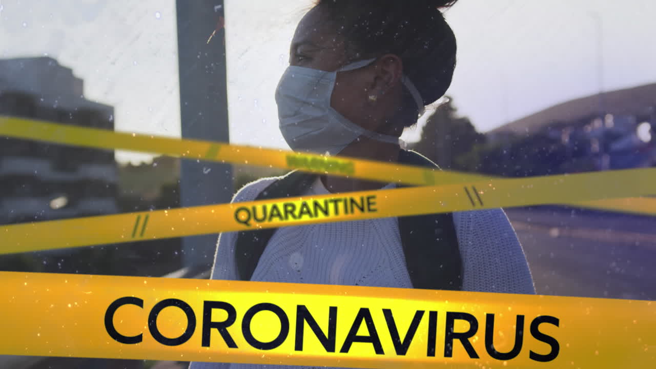 animación conceptual del coronavirus covid19