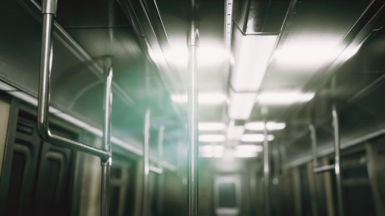 вагон метро в сша пуст из-за эпидемии коронавируса covid-19
