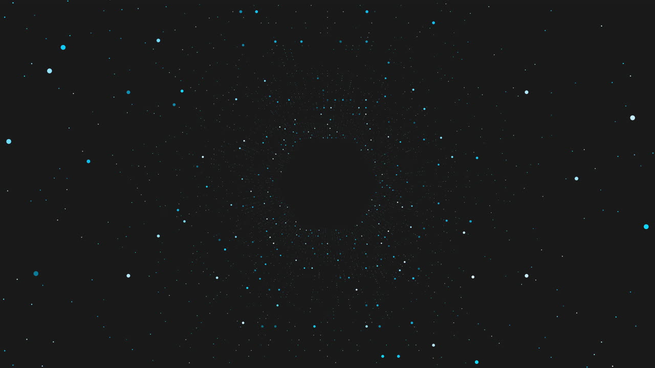 Mesmerizing black background with dotted circular patterns