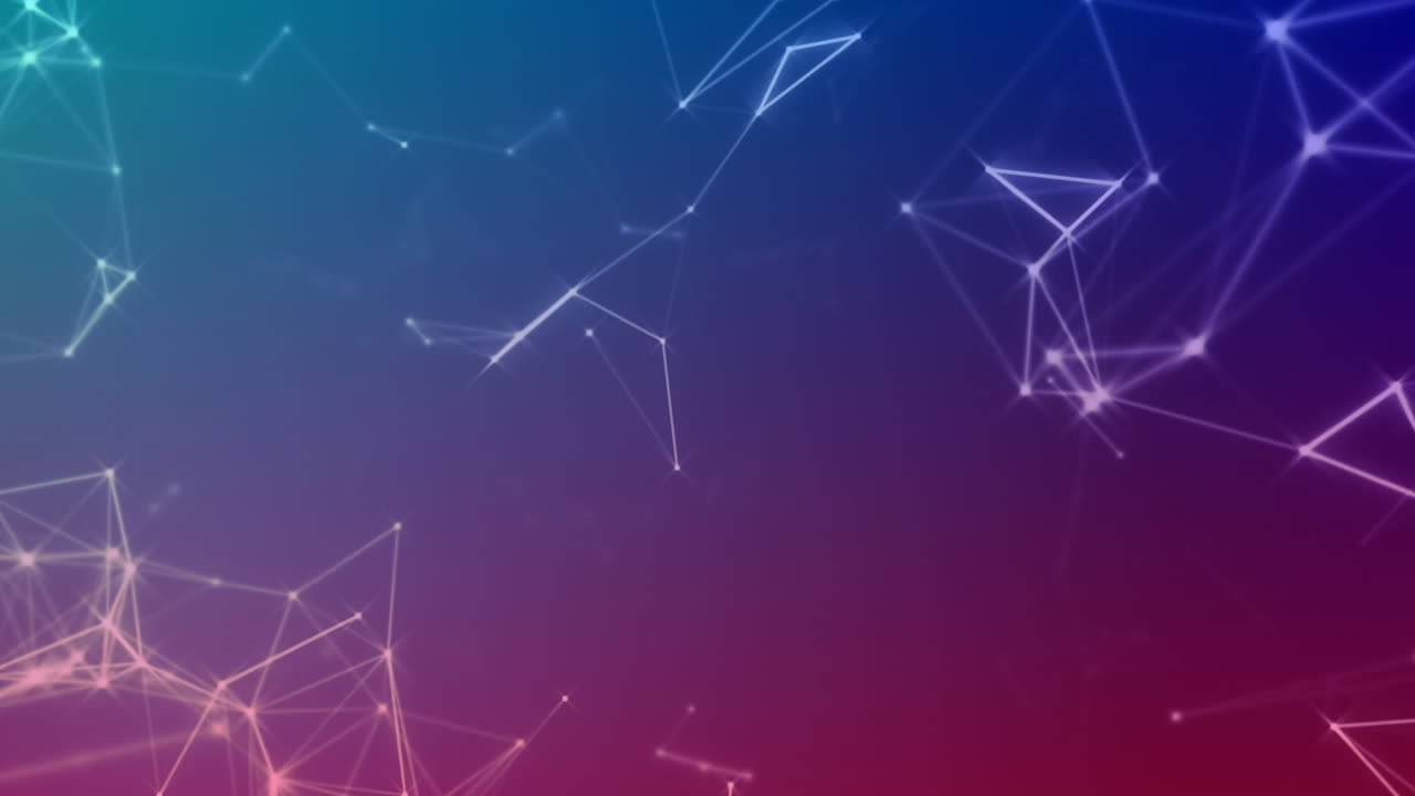 red de conexiones flotantes