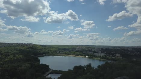 Stephen-the-Great-Central-Park,-Kishinev,-Moldova