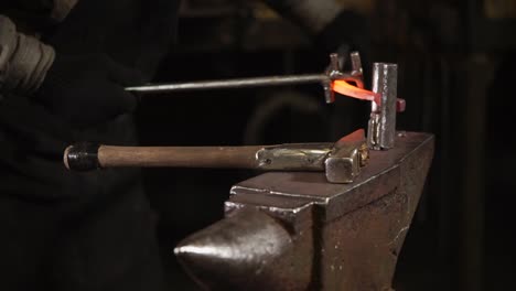 blacksmith at work