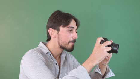 fotógrafo profesional hombre