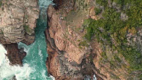 video of beautiful view of the sea coast with waves and rocks