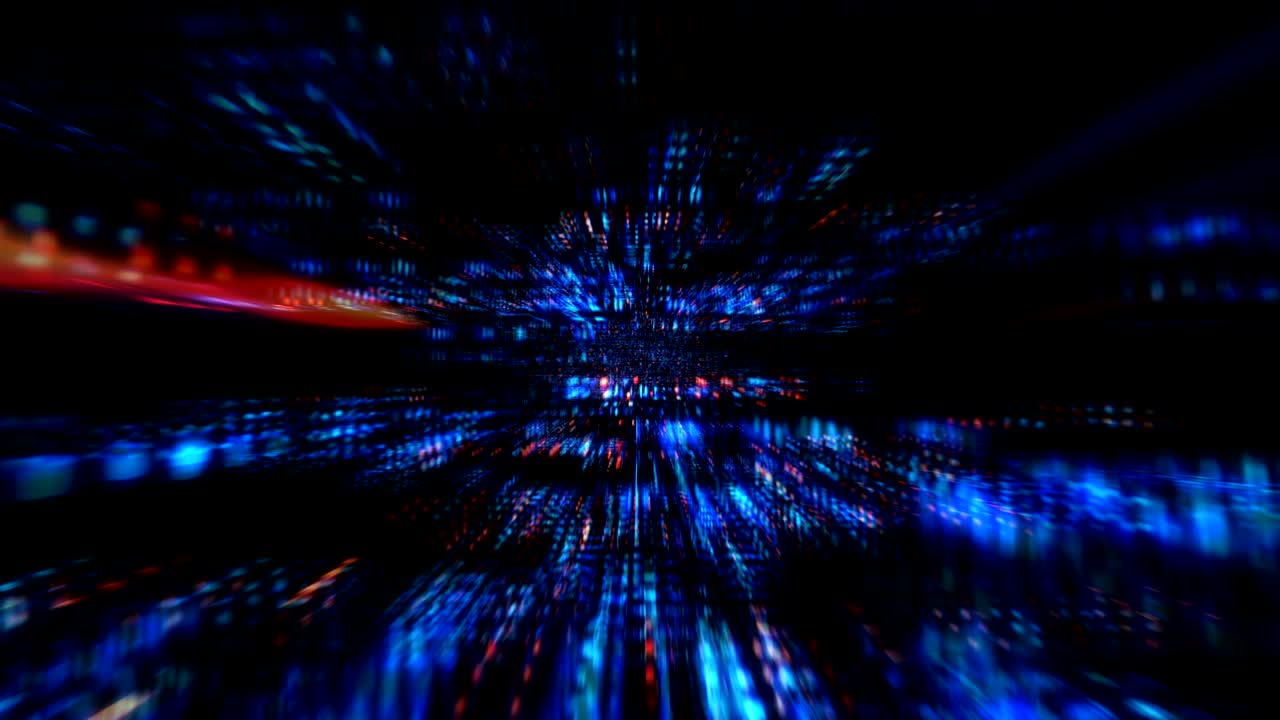 Fondo abstracto futurista en 3D