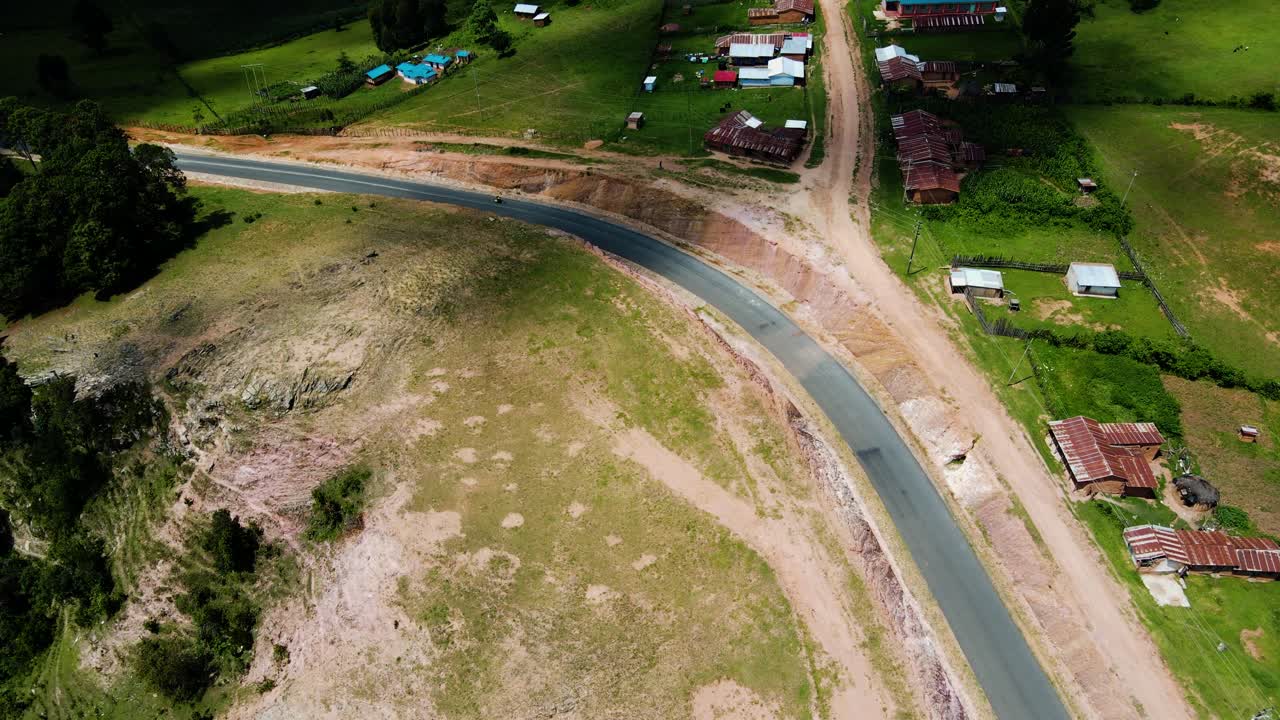 concepto de cambio climático policía de kenya