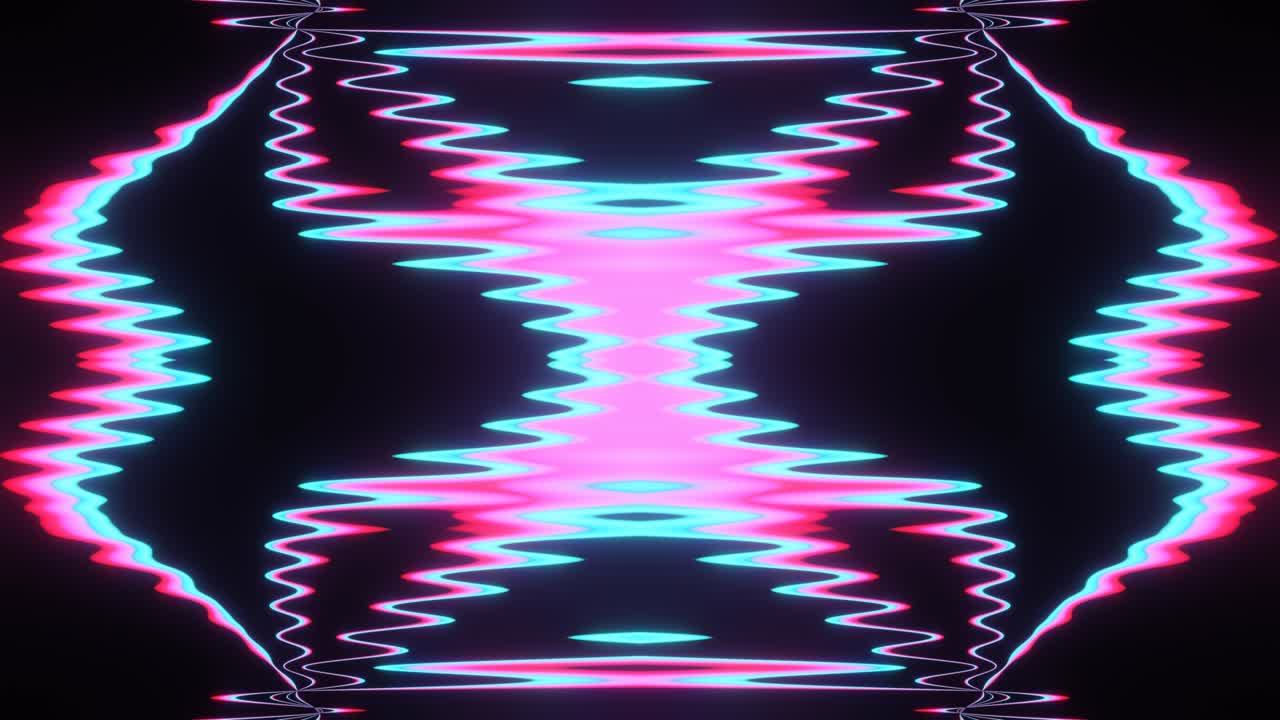 Plasma multicolored glitch effect VJ Loop