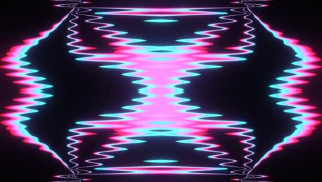 effetto di glitch plasmatico multicolore vj loop