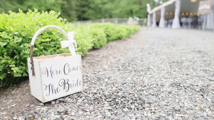 Vintage wedding decoration