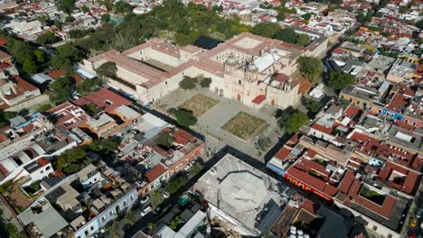 Historisches-Zentrum-Der-Stadt-Oaxaca-In-Mexiko