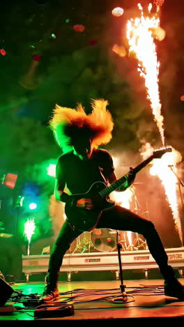 electrifying live music performance