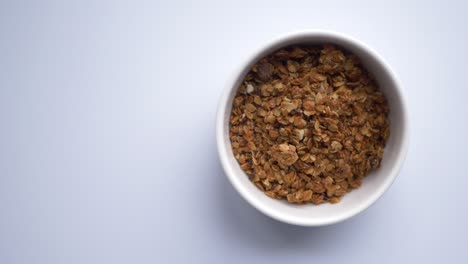 bowl of granola