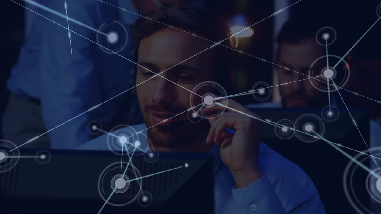 Network of data and connections