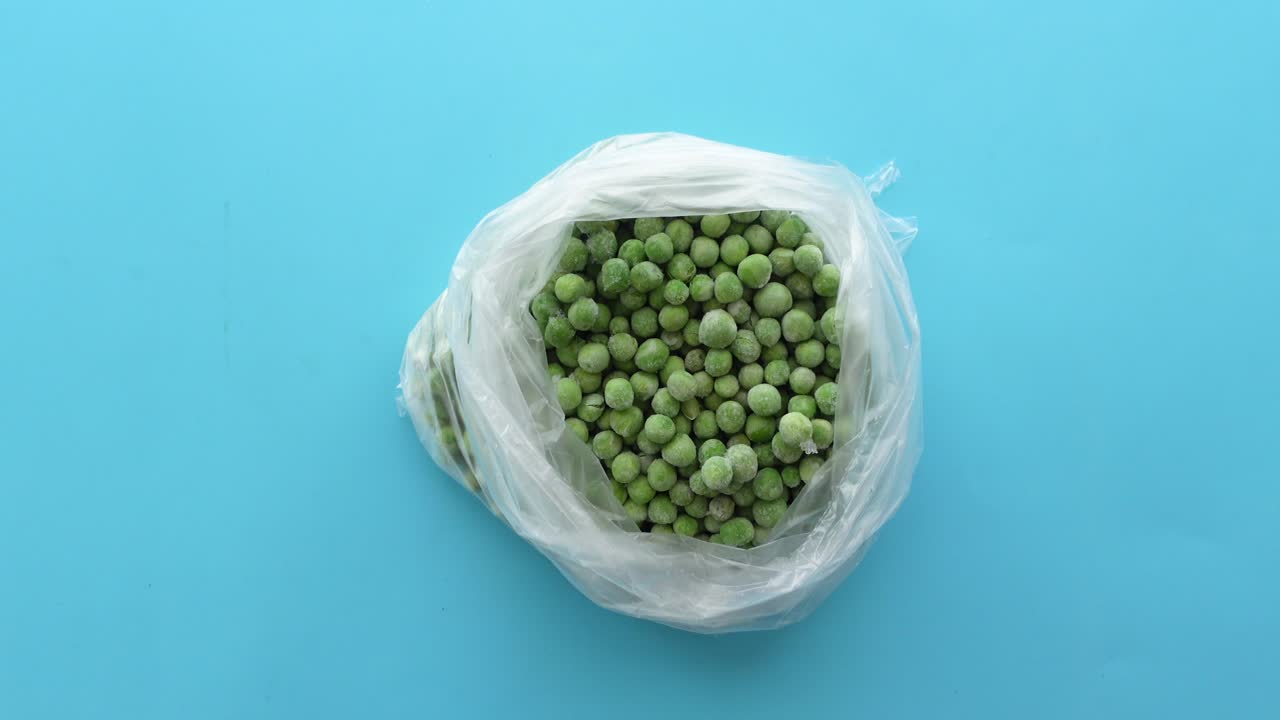 Frozen Peas in a Plastic Bag
