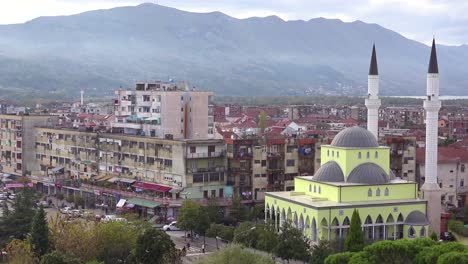 good establishing shot of the skyline of shkoder albania 1