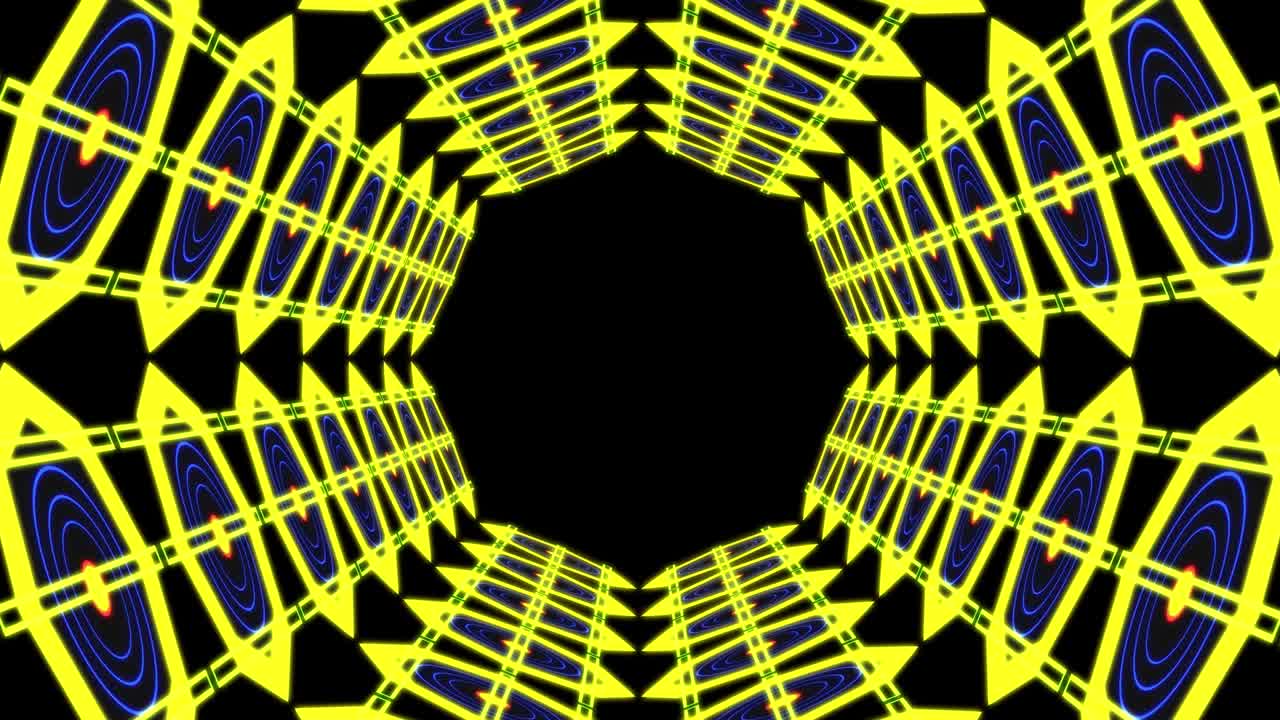 el progreso del túnel cibernético animación gráficos de movimiento