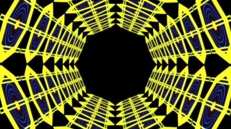 Cyber tunnel progress animation motion graphics