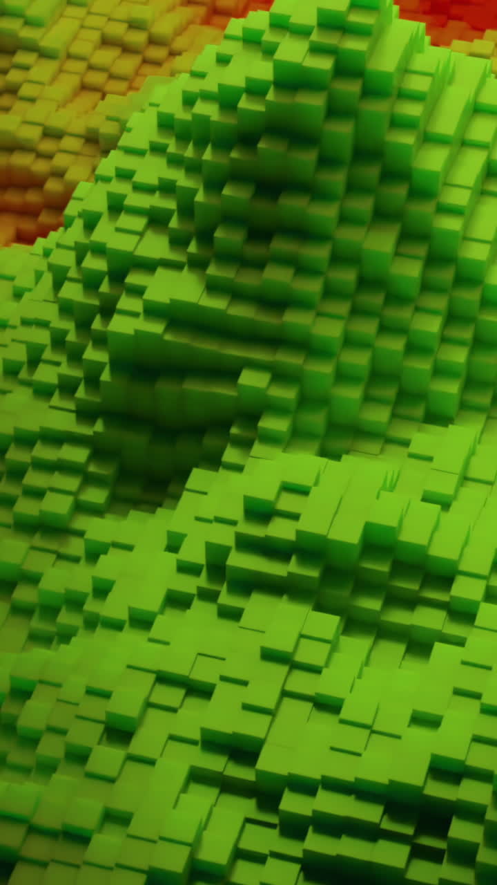 patrón de cubo 3d abstracto