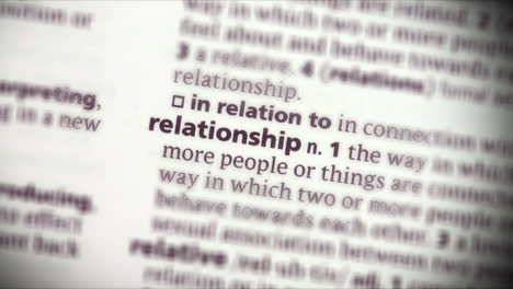 focus on relationship