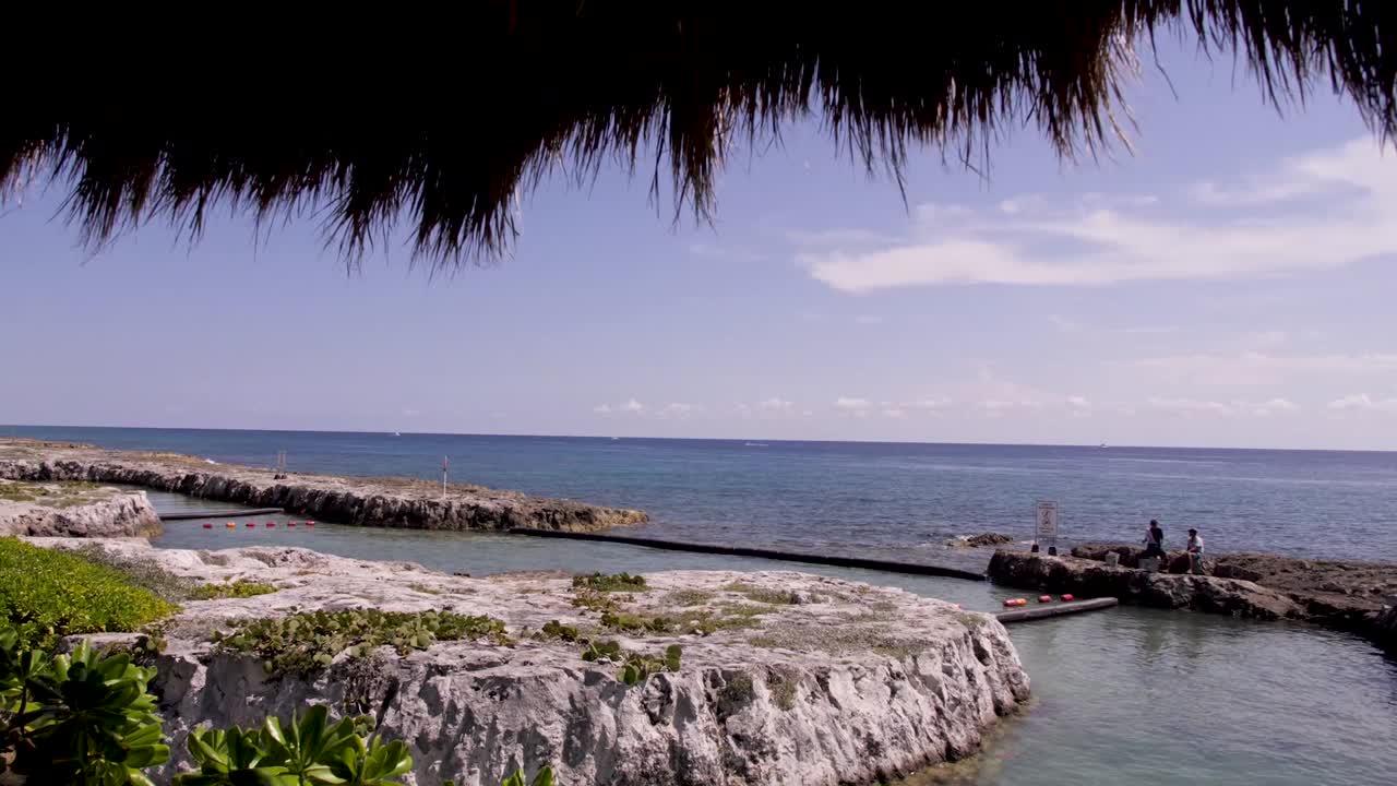 멕시코의 휴양지 해안가