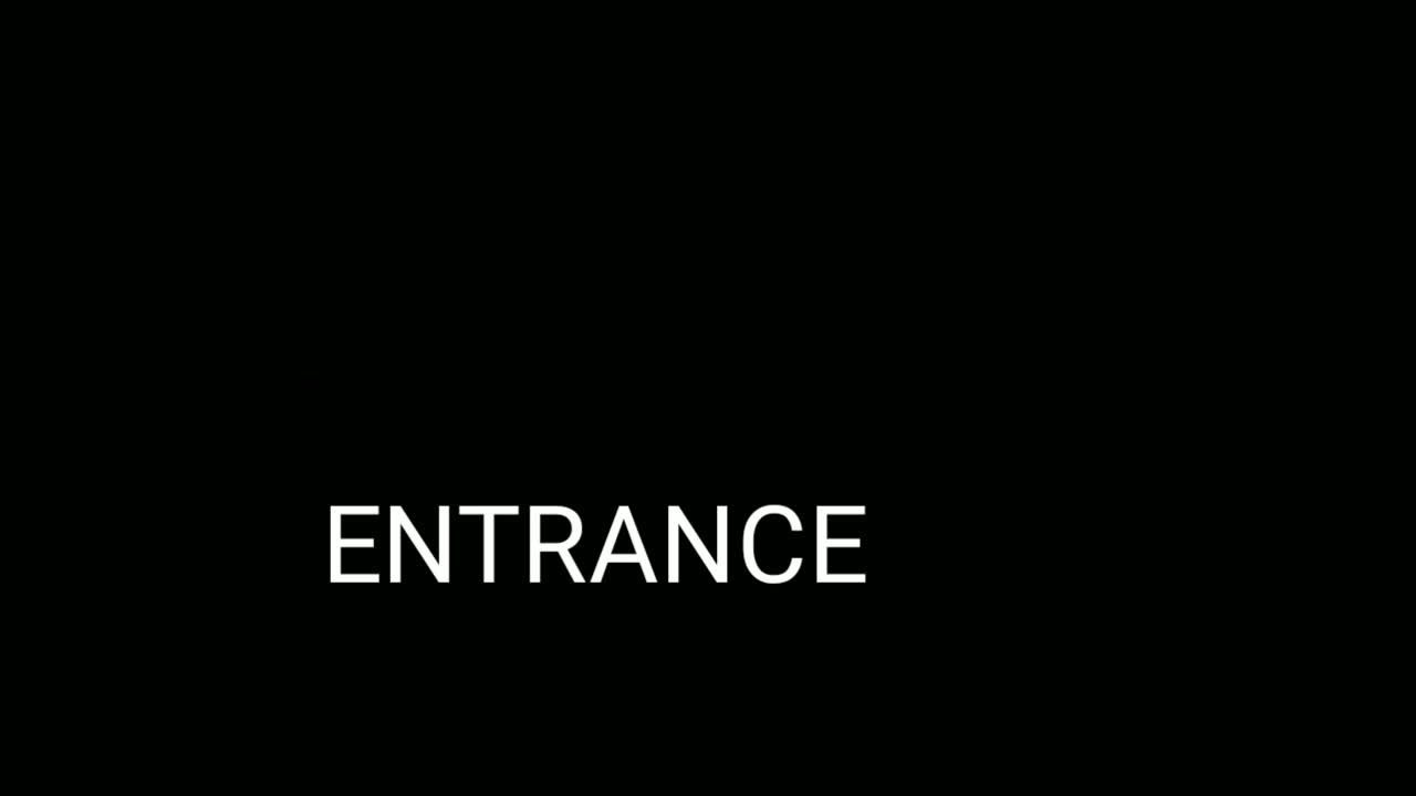 animación de entrada de flecha gráficos de movimiento de neón sobre fondo negro