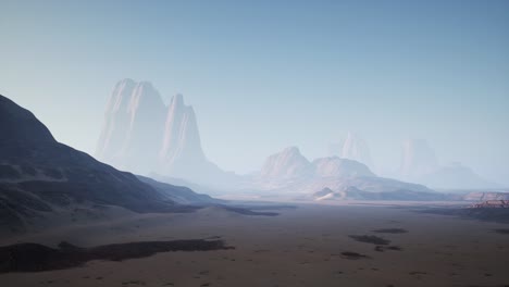 paisaje rocoso del desierto