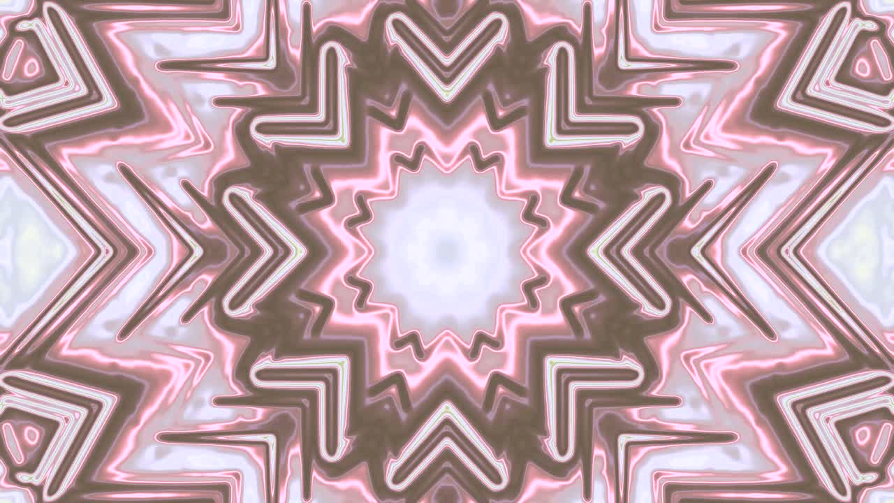 This tunnel video loop showcases an abstract visual of flowing shapes and patterns, creating a serene and immersive atmosphere perfect for screensavers or visual displays