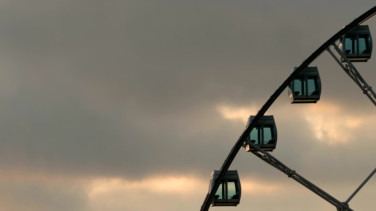 4k 타임 스: 홍콩 관측 과 해가 뜨는 모습