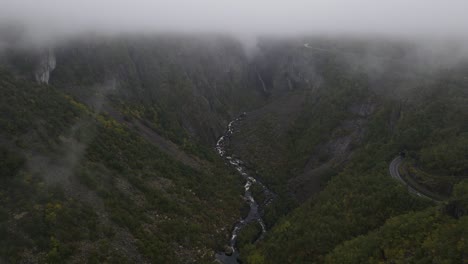 Flug-über-Das-Måbødalen-Tal-In-Westnorwegen